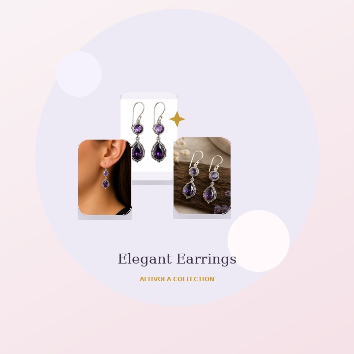 ALTIVOLA earrings collection banner